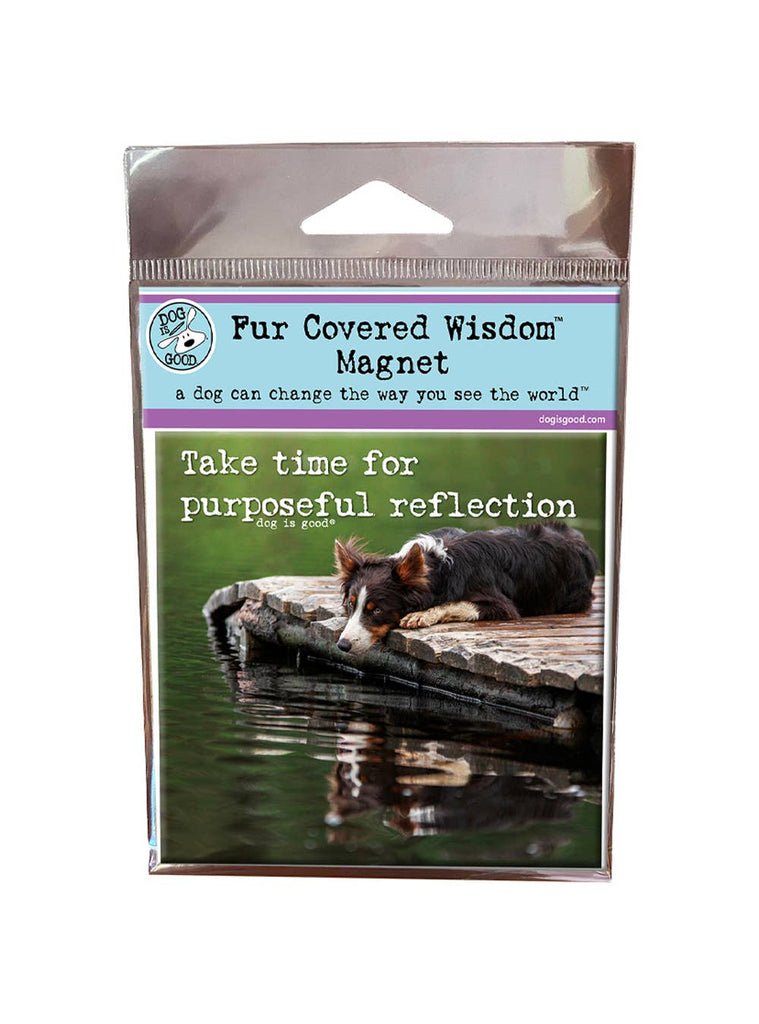 Purposeful Reflection Decorative Magnet