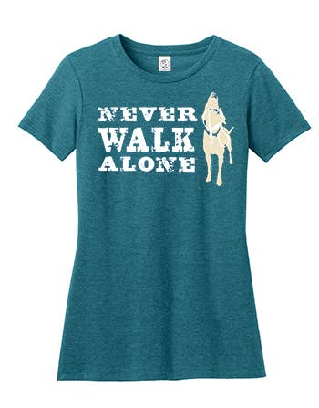 Never Walk Alone Women's T-shirt: Large