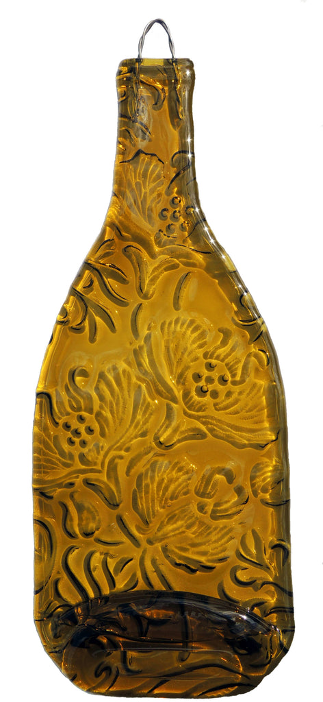 Platter - Flowers Wine Bottle Cheese Platter