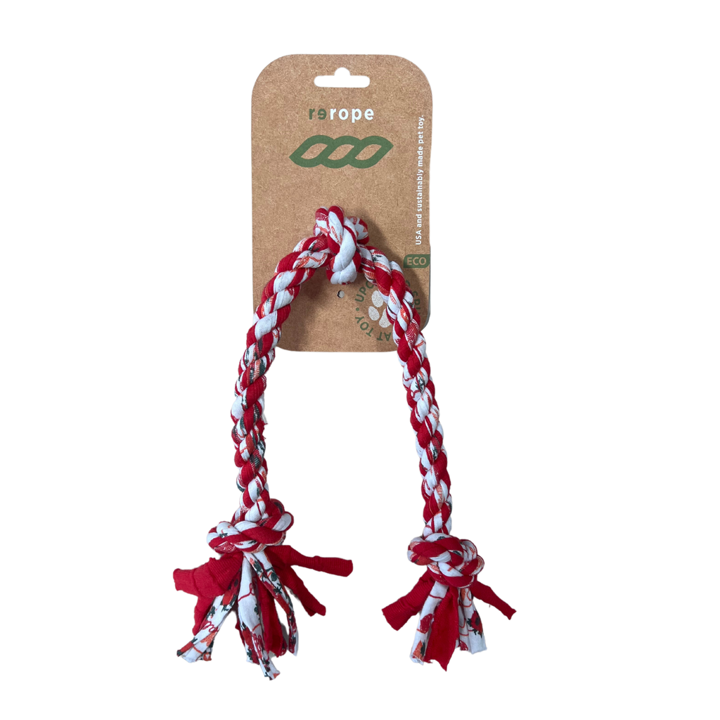 ReRope Upcycled Knotted Dog Toys